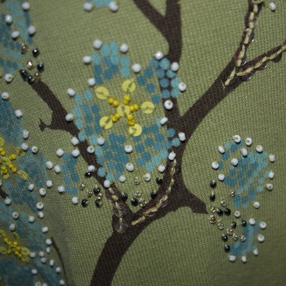 Embellished light weight cardigan sweater 2X - Picture 4 of 7